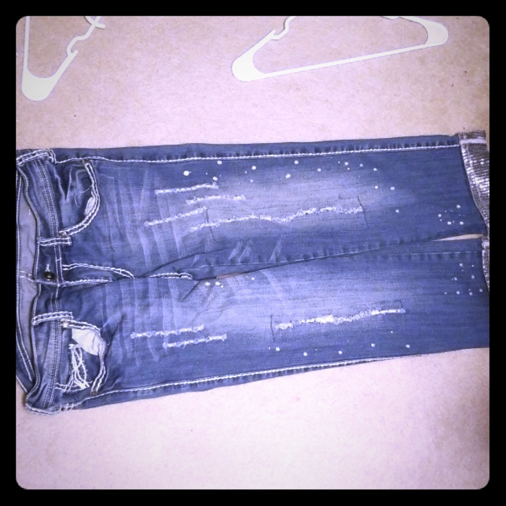 Cowgirl tuff capris